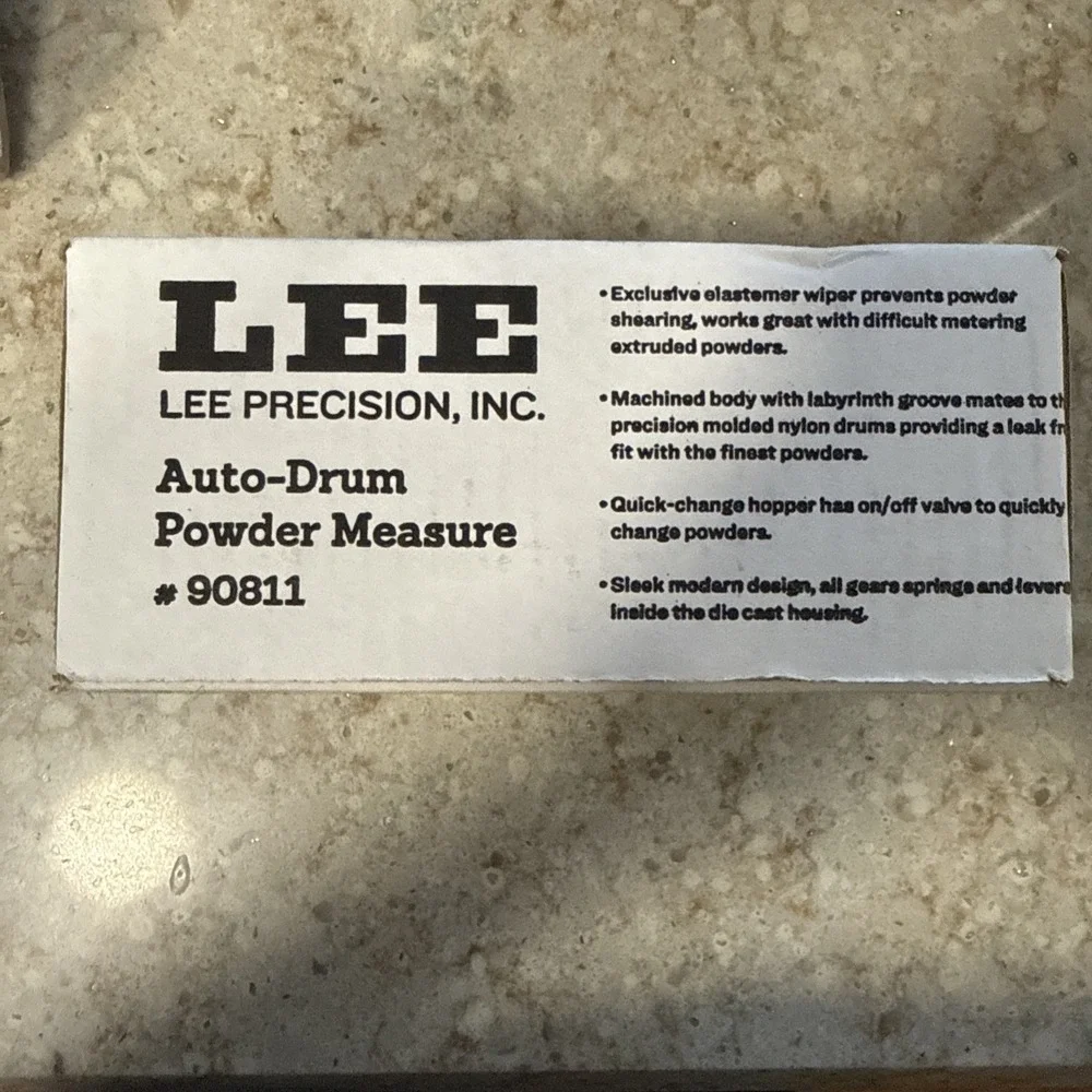 Lee Auto-Drum Powder Measure with Bottle Adapter 90811